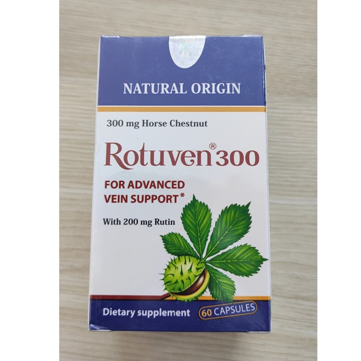 Rotuven Hộp 60 Viên - Dành Cho Người Bị Giãn Tĩnh Mạch - GIA HÂN Pharmacy
