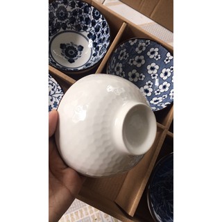 Set 6 chén sứ Nhật + đũa