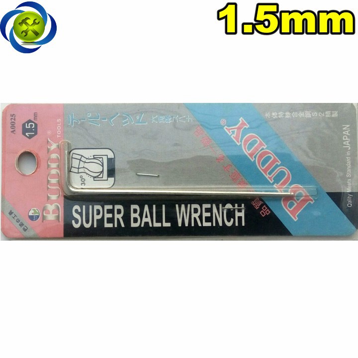 Lục giác đầu bi 1.5mm Buddy A0025