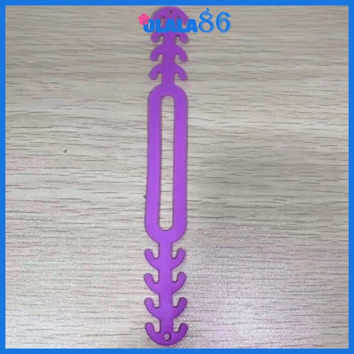 Móc đeo khẩu trang chống đau tai, dây đeo khẩu trang chống đau tai chất liệu silicon nhiều màu OLala86