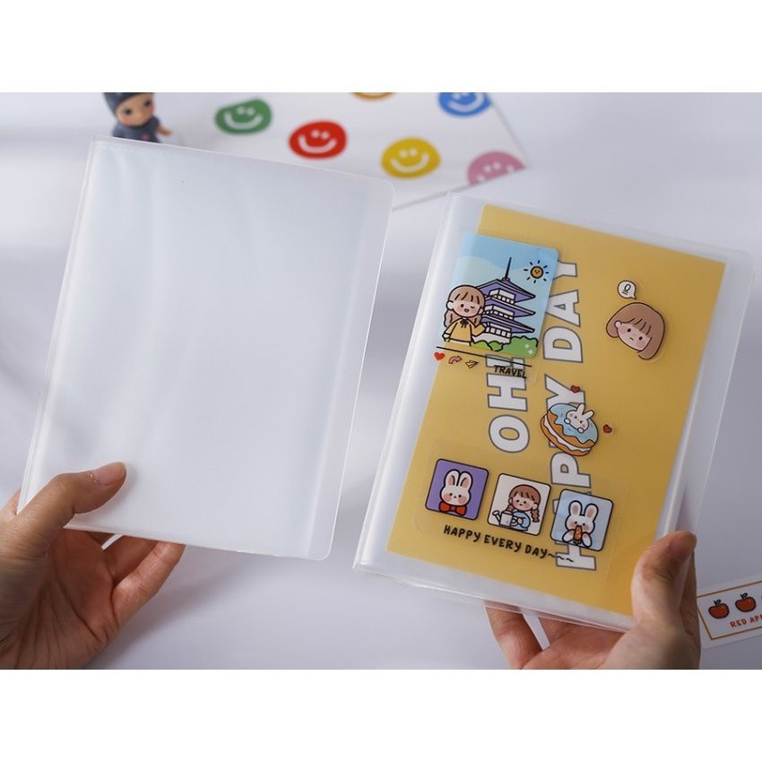 Collect book A6 Buka album ảnh sổ lưu trữ sticker 40 tờ 128*162mm SML