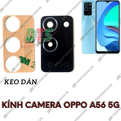 Kính camera oppo a56 5g kèm keo dán