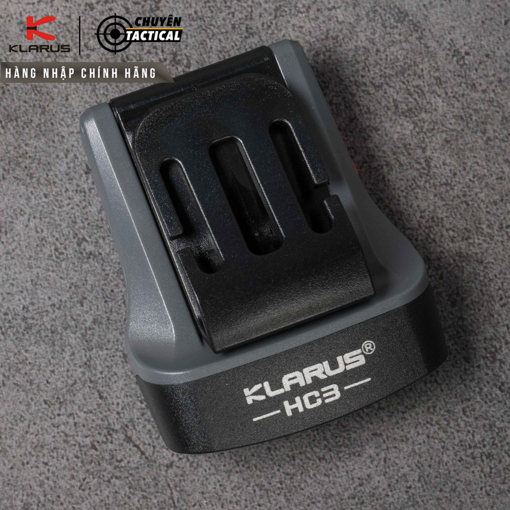 [BẢN MỚI NHẤT] [HÀNG NHẬP KHẨU] KLARUS HC3 - Đèn pin và đèn sạc đội đầu đeo đầu cảm biến chuyển động mini 100lm pin sạc
