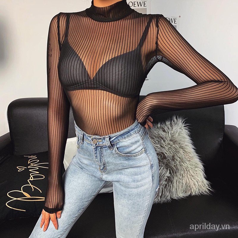 Bodysuit lưới xuyên thấu hở lưng gợi cảm
 | BigBuy360 - bigbuy360.vn