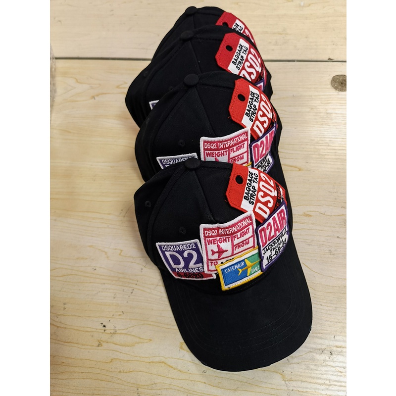 Mũ Lưỡi Trai Thêu Chữ The Last 4 DSQUARED2 4 DSQUARED2 Thời Trang Cá Tính