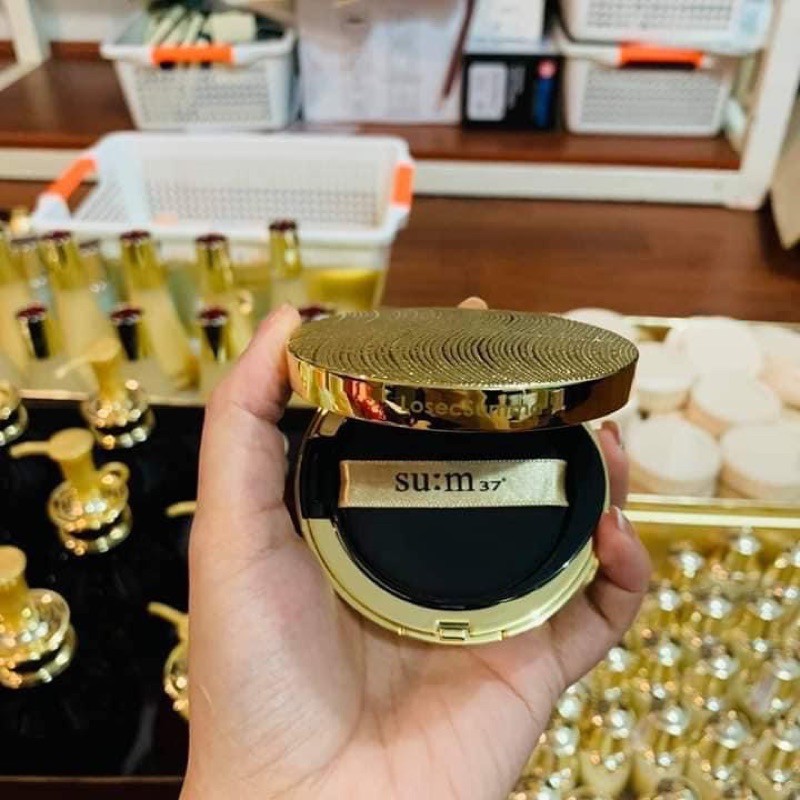 Hộp Chính Phấn nước Su:m37 Sum Losec Summa Elixir Golden  Cushion 15g | BigBuy360 - bigbuy360.vn