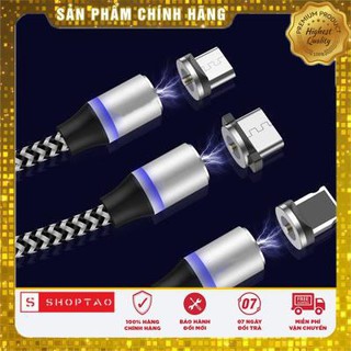 Dây sạc nam châm 3 đầu