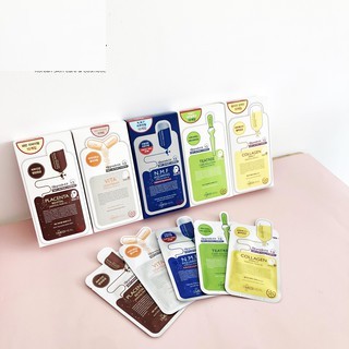 Mặt Nạ Dưỡng Da MEDIHEAL Essential Teatree / Vita / Placenta / Collagen / Aquaring Cấp Ẩm