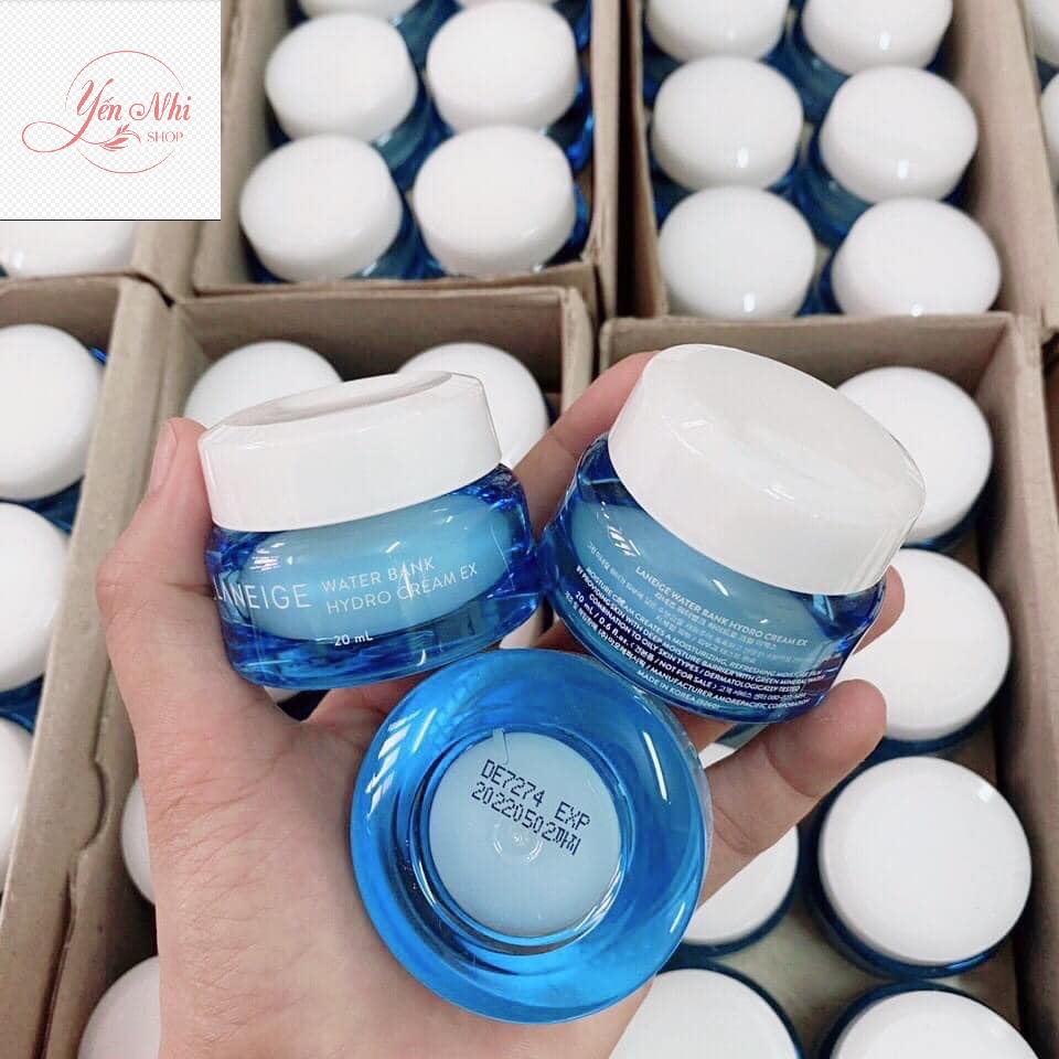 Kem dưỡng ẩm Laneige Water Bank Cream EX 20ml GIÚP DA CĂNG BÓNG