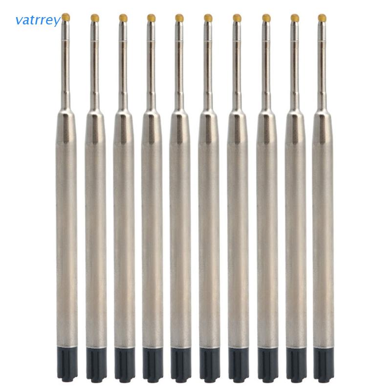 10 ruột bút bi 1mm màu xanh dương