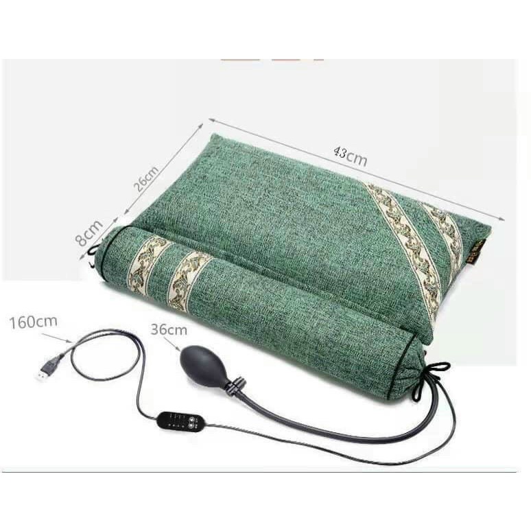 Gối thảo dược ngải cứu, gối ngải cứu phục dược bản cắm điện( hàng đẹp)