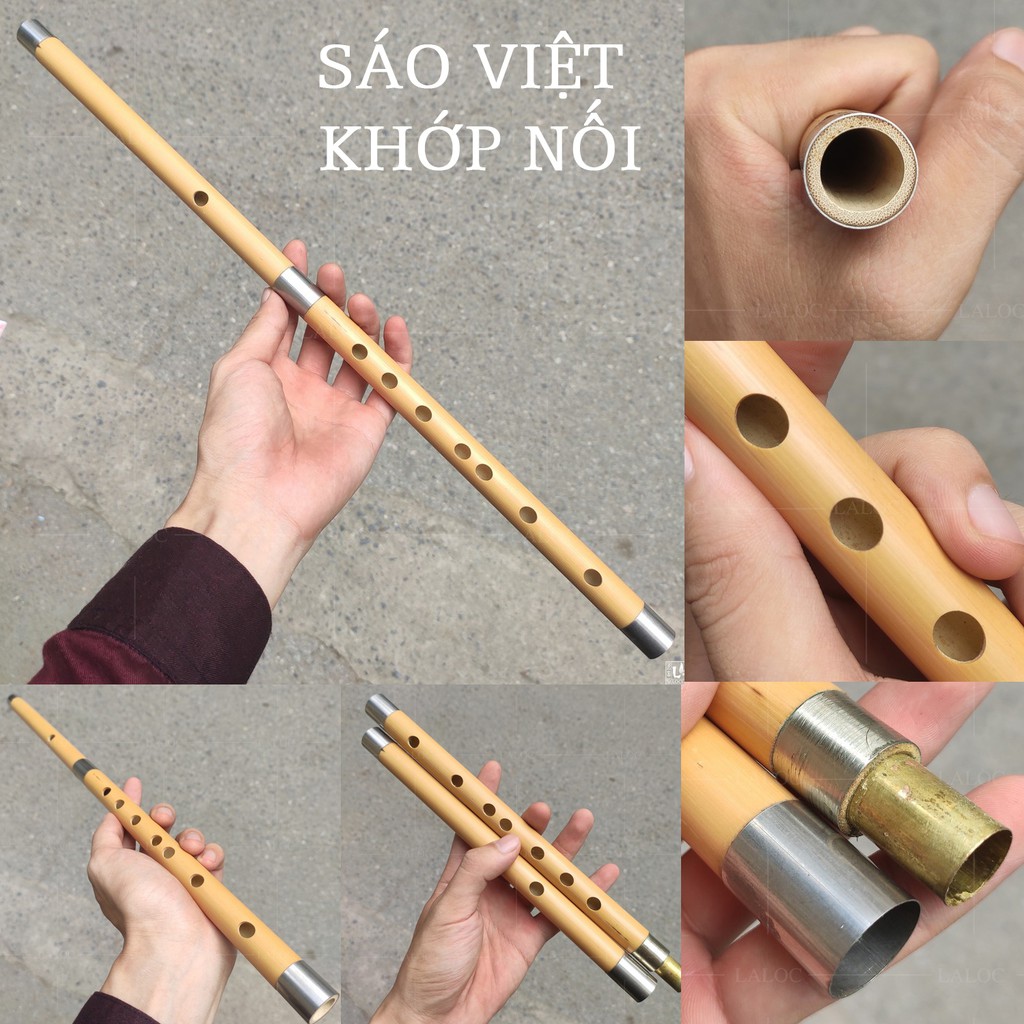 Sáo trúc tone đô có khớp nối (C5)