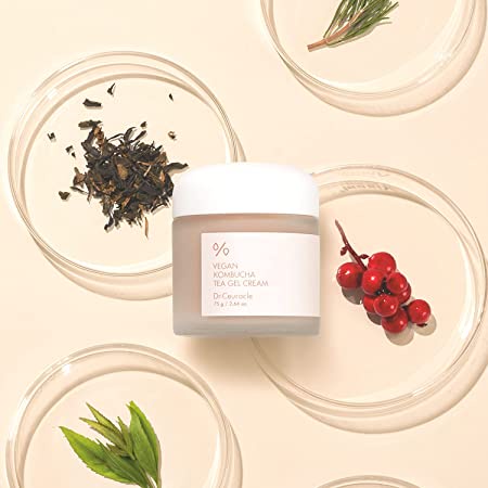Kem Dưỡng Ngăn Ngừa Lão Hóa Dr.Ceuracle Vegan Kombucha Tea Gel Cream 75g