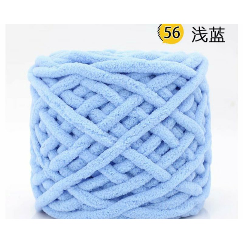 Len Sợi To Đan Móc Khăn Choàng Cổ