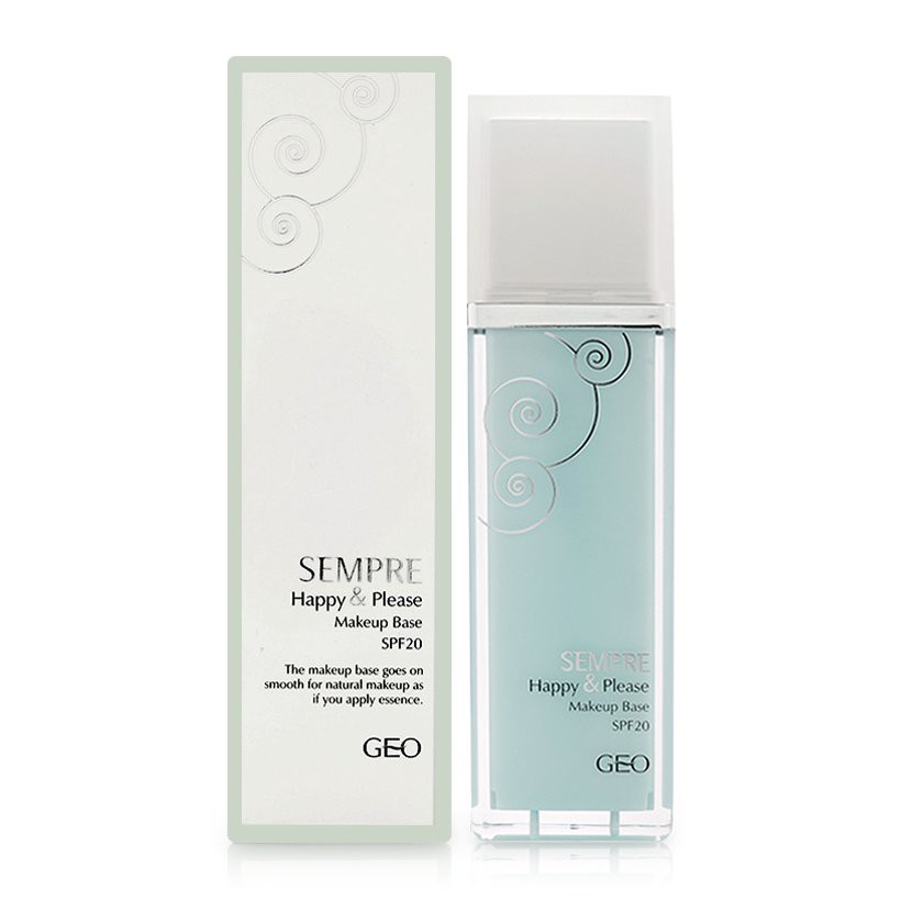 Kem lót trang điểm  Sempre Happy &amp; Please Makeup Base SPF20,#2(màu trắng sáng)35ml