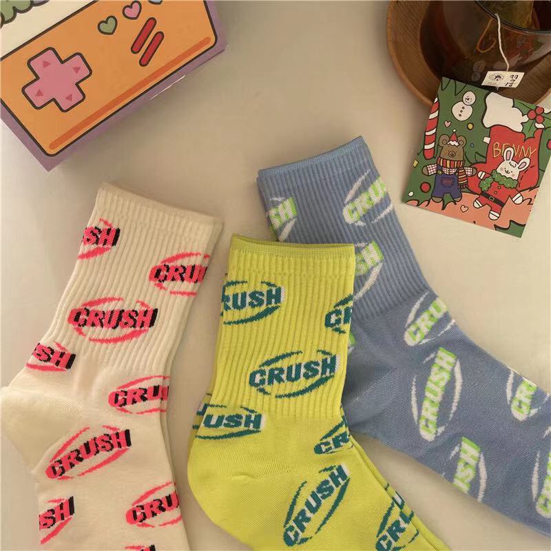 TẤT VỚ NAM NỮ CRUSH PHONG CÁCH HÀN QUỐC