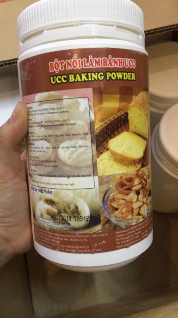 [Mã 159FMCGSALE giảm 8% đơn 500K] Bột nổi / bột nở baking power chuyên bánh bao-100gr