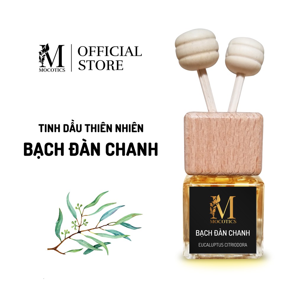 Tinh Dầu Bạch Đàn Chanh Mocotics - Lemon Eucalyptus Essential Oil | 100% Thiên Nhiên Nguyên Chất | Có Giấy QUATEST 3