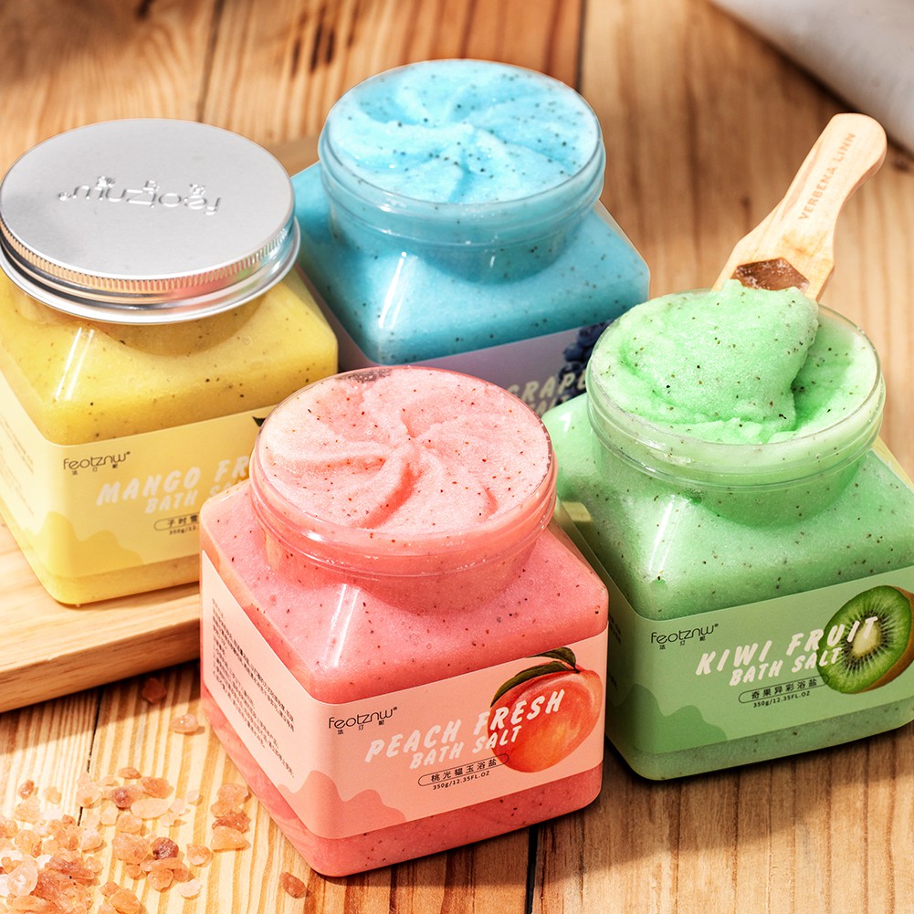 (Hàng Mới Về) Muối Tắm Tẩy Tế Bào Chết Dưỡng Ẩm Hương Trái Cây Gecomo 350g | BigBuy360 - bigbuy360.vn