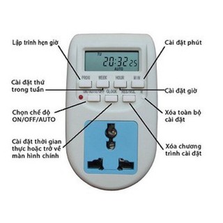 Ổ cắm điện Hẹn giờ AL06