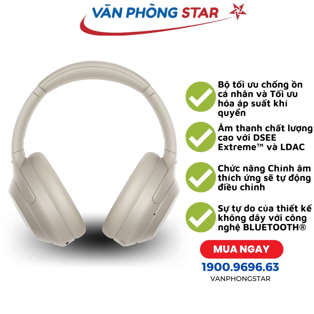 Tai nghe không dây SONY WH-1000XM4SME