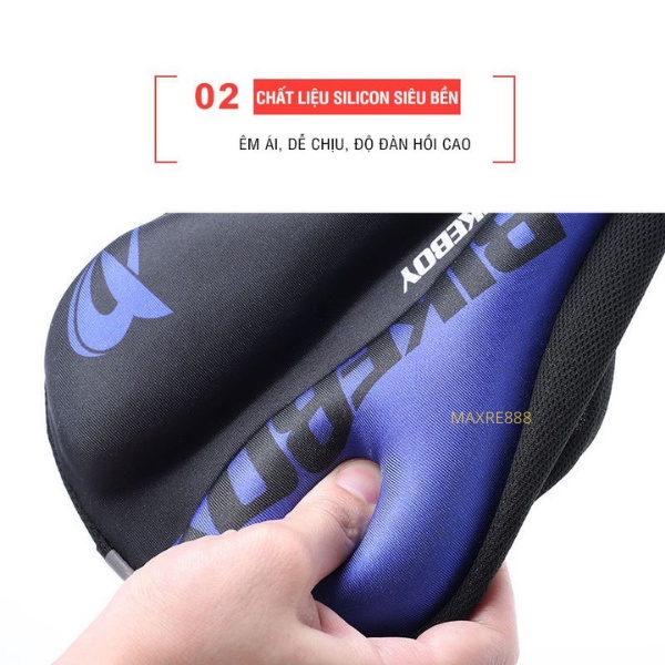 Bọc yên xe đạp thể thao Loại BIKEBOY cao cấp, êm ái thoáng khí