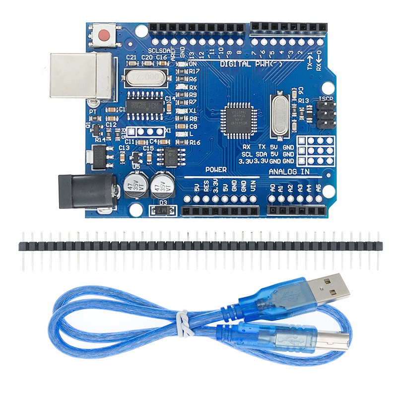 Bảng Mạch UNO R3 UNO R3 CH340G+MEGA328P/ATMEGA16U2+MEGA328P Chip 16Mhz Chuyên Dụng Cho Arduino UNO R3 | BigBuy360 - bigbuy360.vn