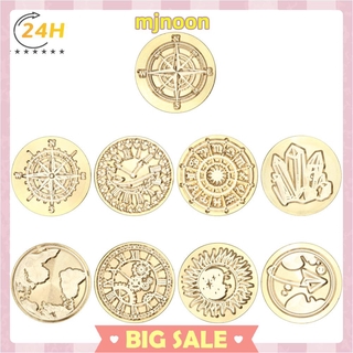 Đầu con dấu sáp phong cách vintage kích thước 25mm