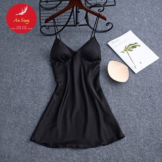 Váy Ngủ Nữ 2 Dây, Đầm Ngủ Lụa Cao Cấp Mùa Hè Mềm Mịn  Mát
