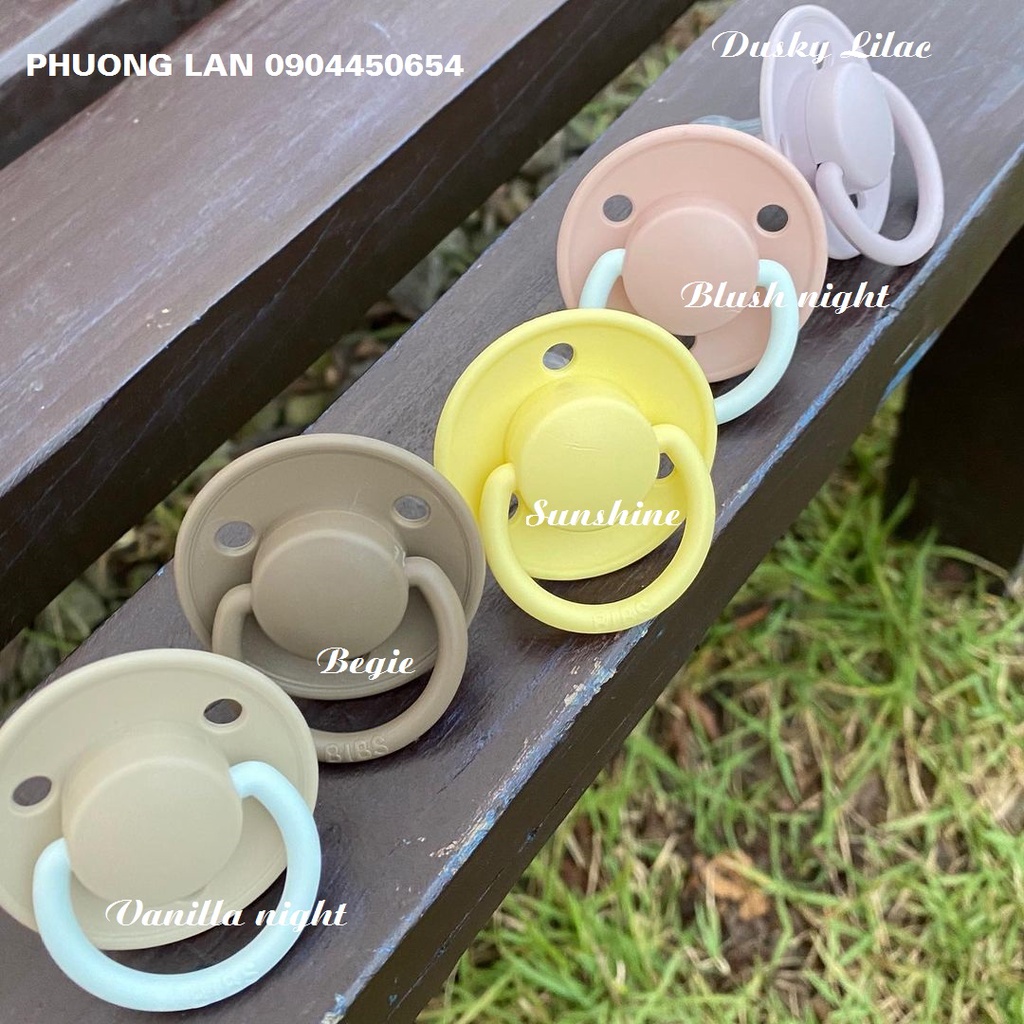 Ti giả BIBS DE LUX Silicone Đan Mạch - Nhập khẩu chính hãng