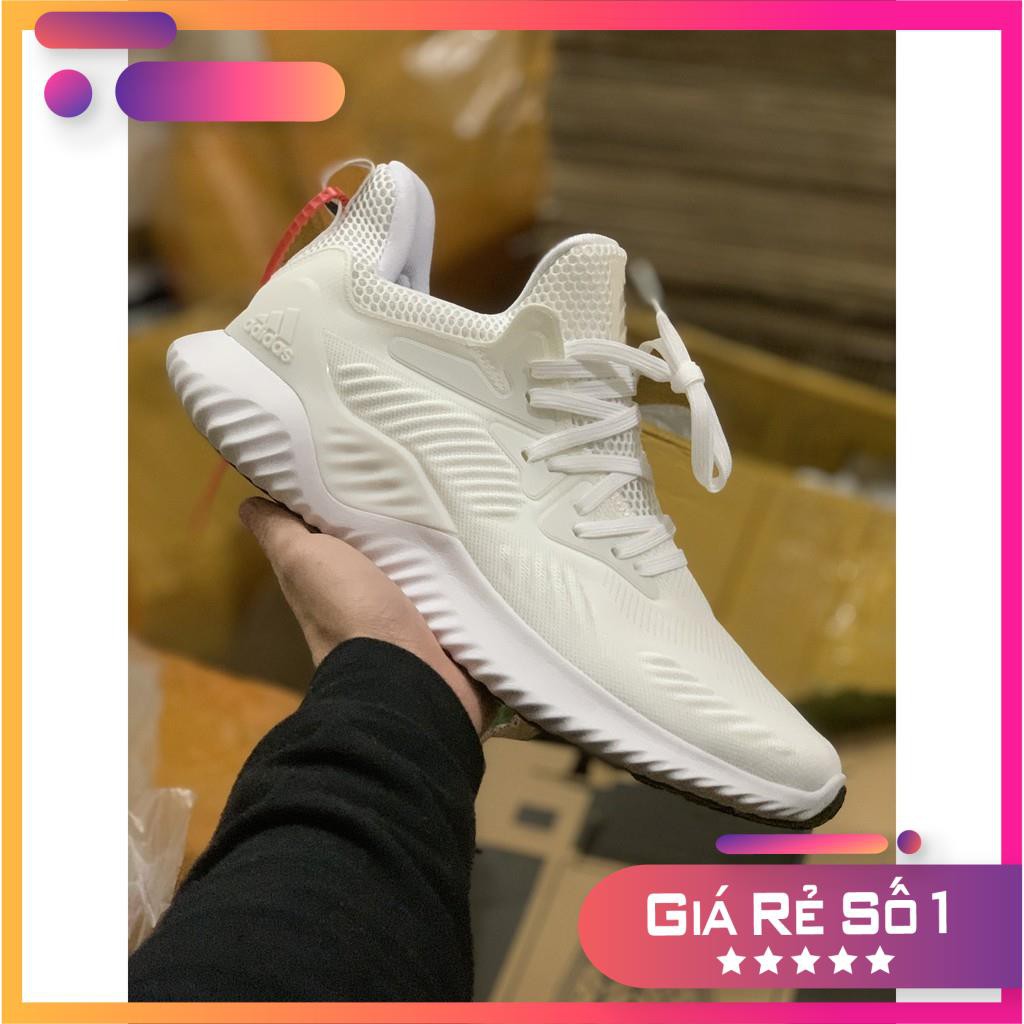 (FREESHIP+ẢNH THẬT) Giày Alphabounce 2018 trắng