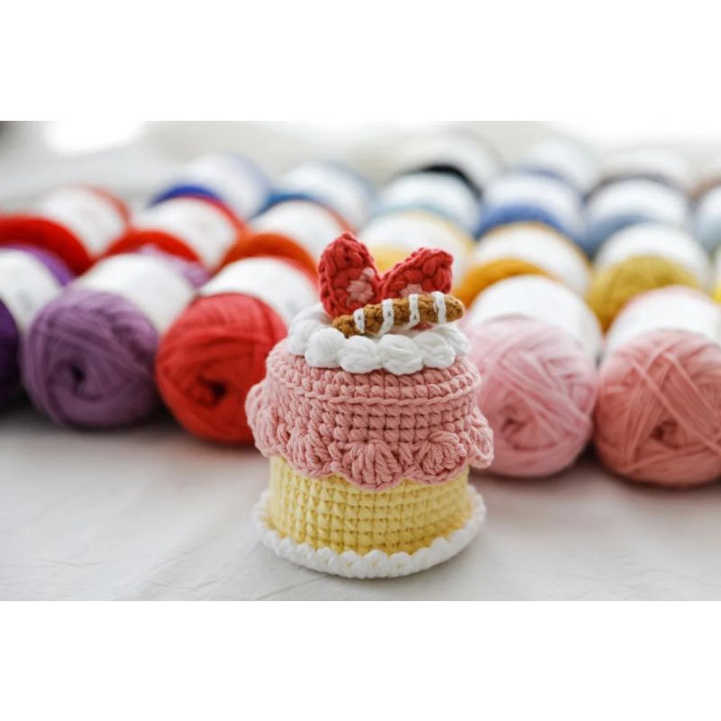 MỚI/ BỘ 73 MÀU [50gram-BabyYarn#2/ 4 sợi] -Len móc sợi baby yarn số 2 - Móc Thú - Phụ Kiện Tóc siêu đẹp