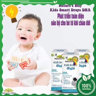 [Chính Hãng] [CHÍNH HÃNG NHÂP KHẨU] NATURE'S WAY KIDS SMART DROPS DHA