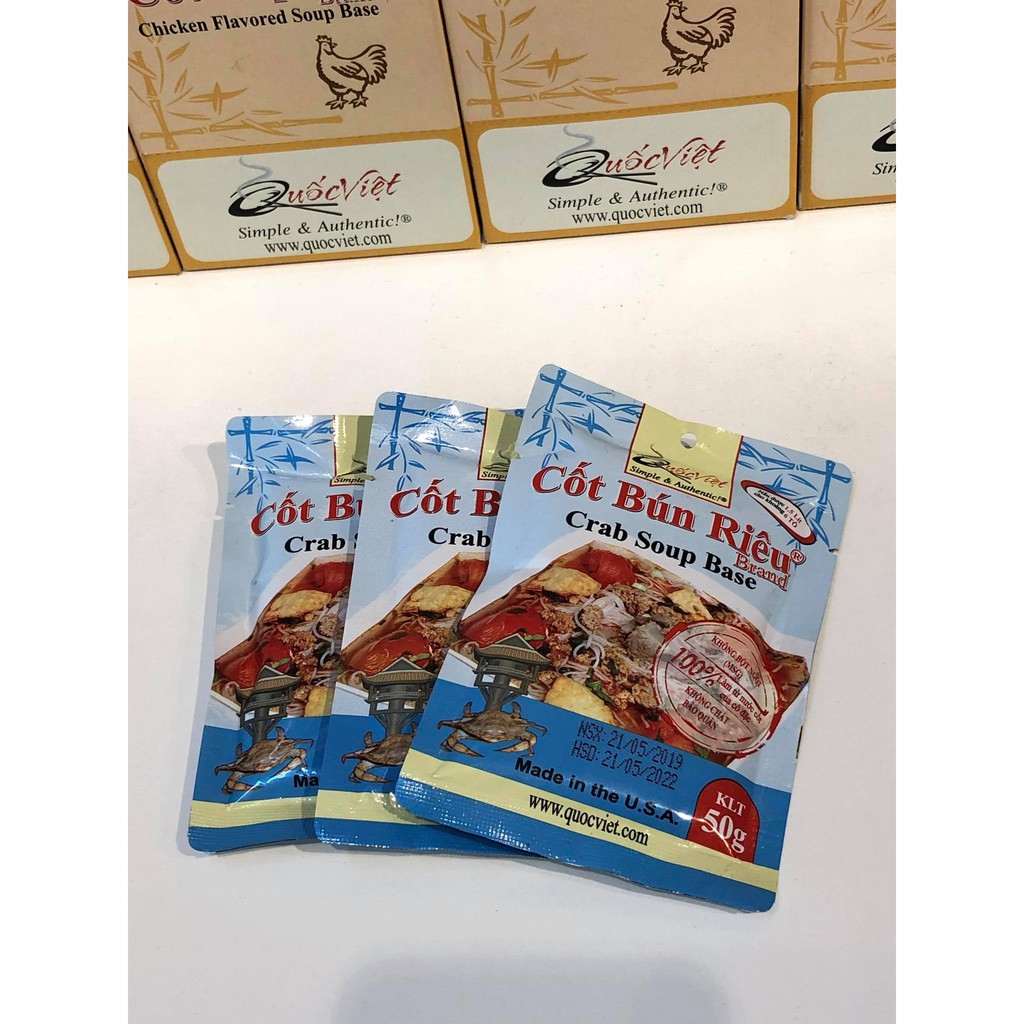 CỐT BÚN RIÊU QUỐC VIỆT 50G