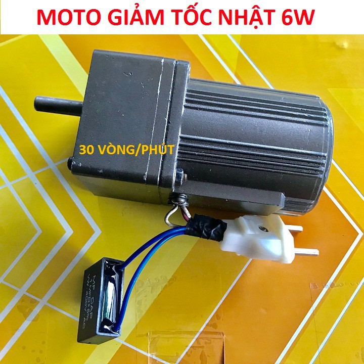 Moto giảm tốc chế máy quay vịt- hàng nội địa Nhật