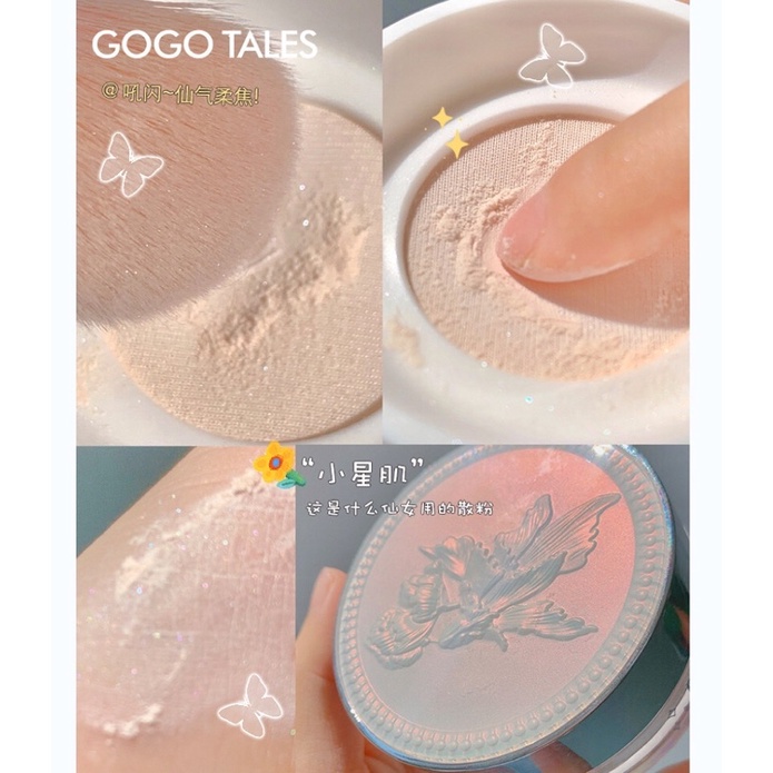 GOGO TALES - Phấn phủ dạng bột  kiềm dầu ngăn đổ mồ hôi