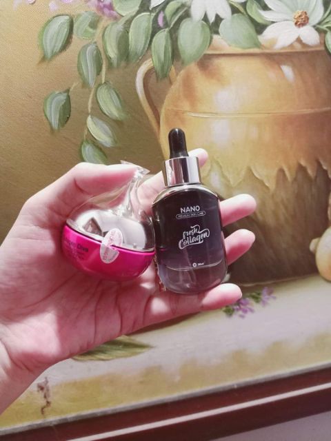 Kem collagen diva + serum tươi Nano Best skin