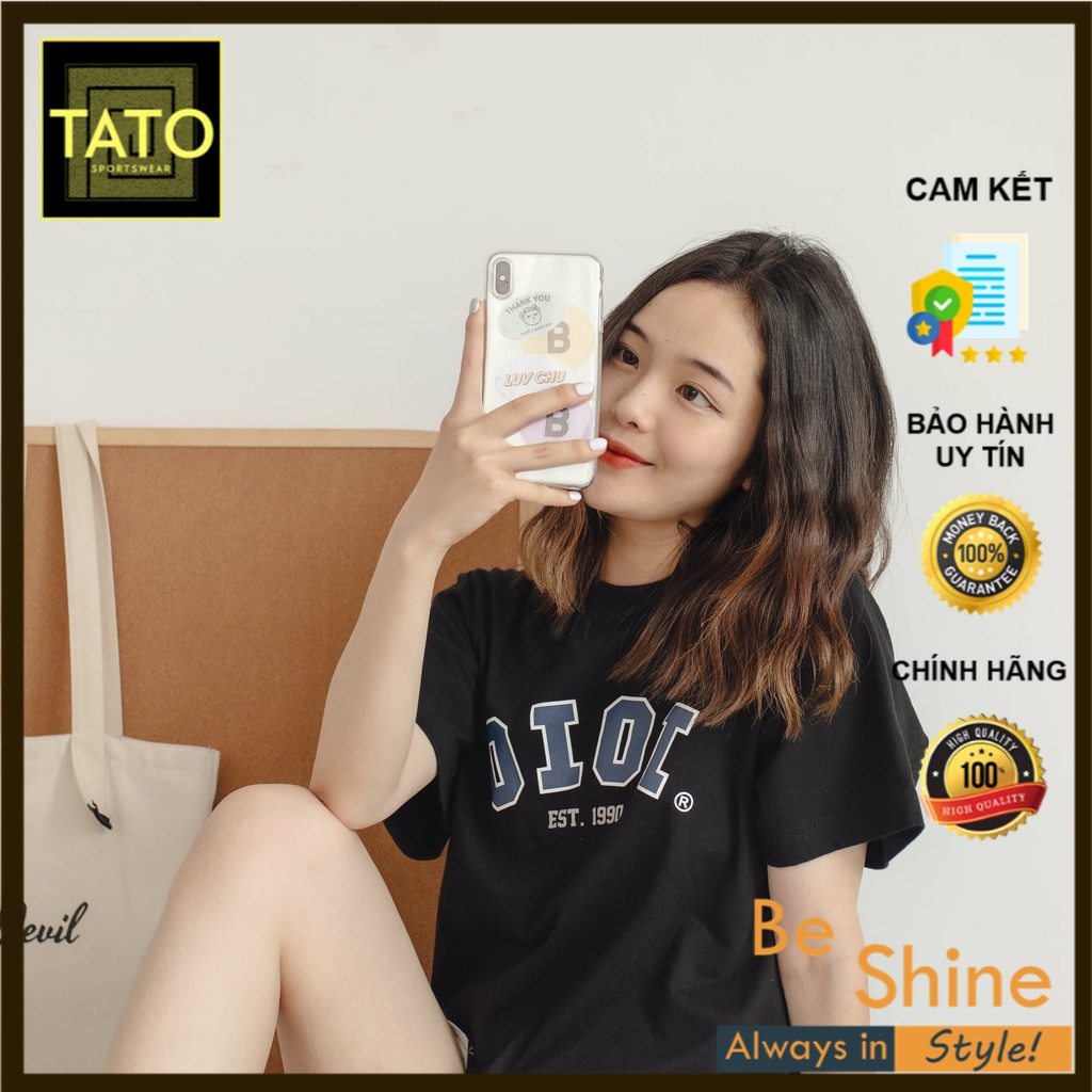Áo Thun OIOI Form Unisex Cá Tính - Áo phông cotton cổ tròn thời trang Nam Nữ - TATO Unisex Clothing
