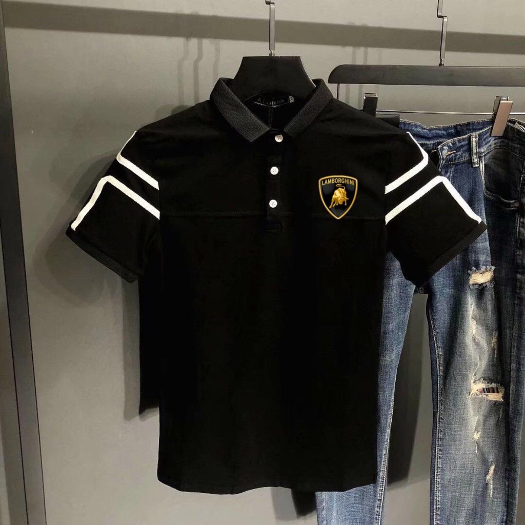 Áo polo Ngắn Tay Phong Cách Anh Quốc Thời Trang Cho Nam