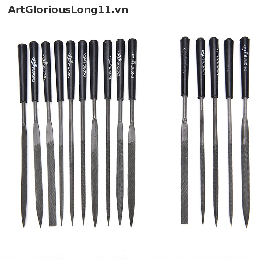 [ArtGloriousLong] Bộ 5 / 10 Cái Dũa Móng Tay Độ Chính Xác Cao Mới!!!