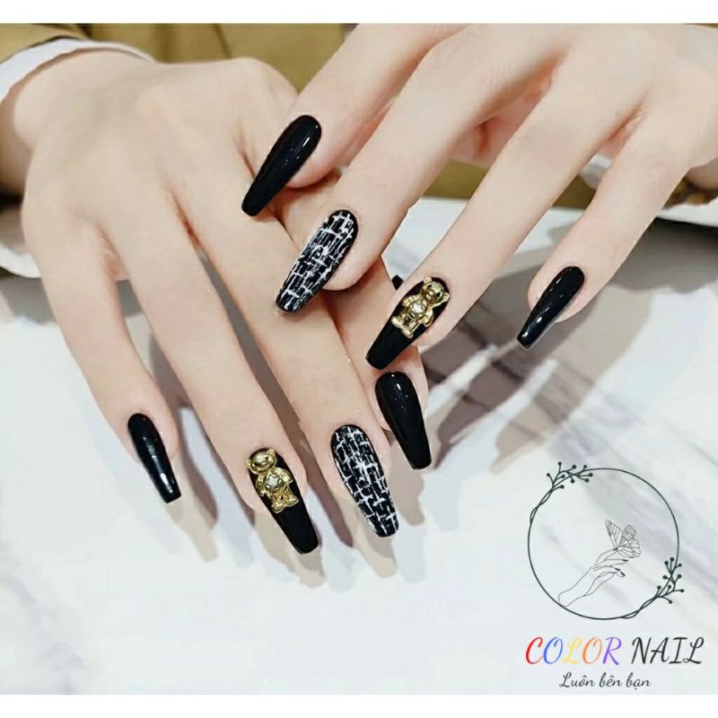 Nail box - Móng up thiết kế : Gấu Pirocol