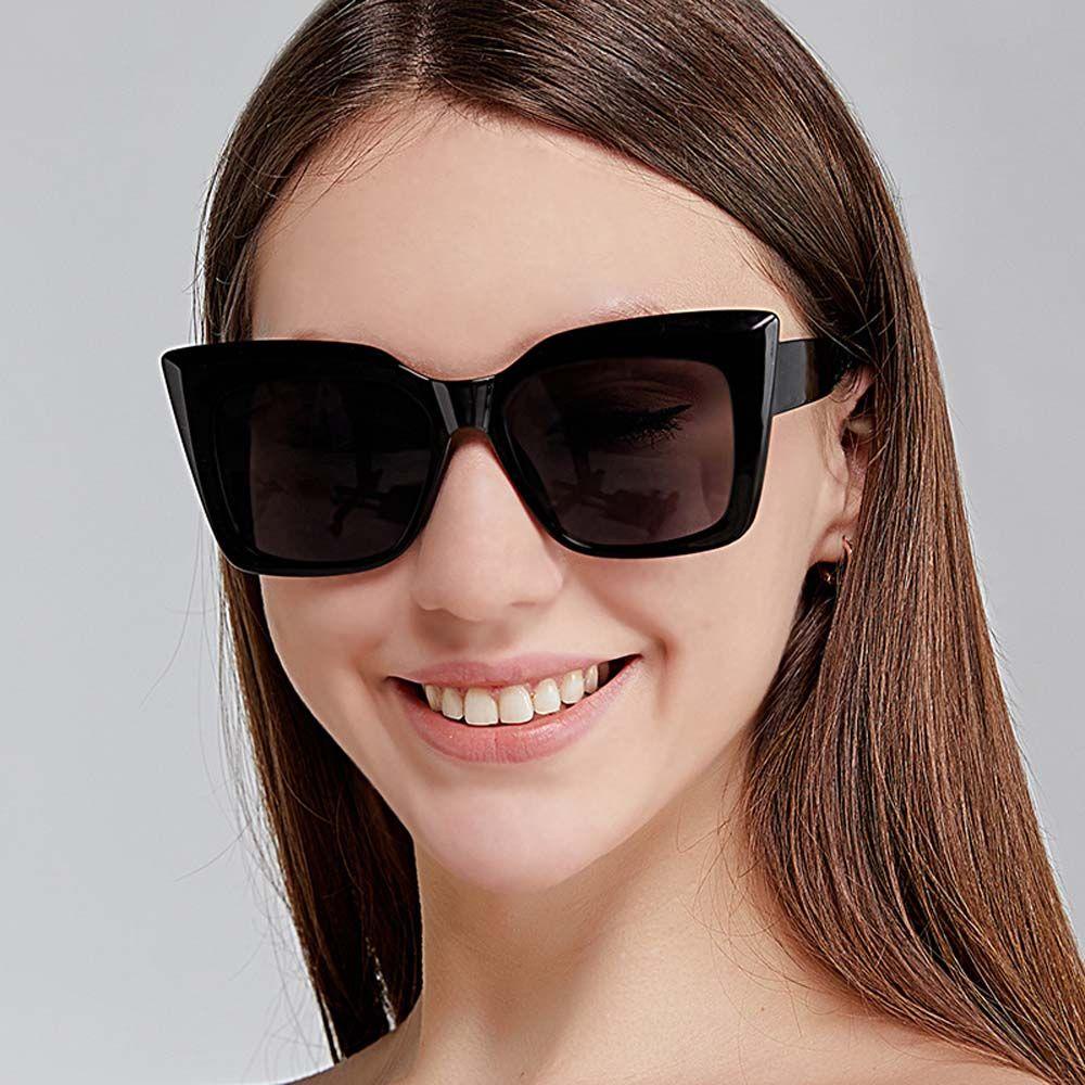 Kính Mát Gọng Lớn In Họa Tiết Da Báo Phong Cách Hàn Quốc Thời Trang Cho Nam Và Nữ