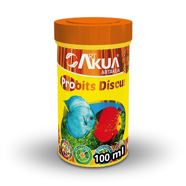 A2- ARTAKUA PROBITS DISCUS-100g- Dạng hạt vụn cho cá Dĩa và các loài cá ăn mồi miệng nhỏ khác