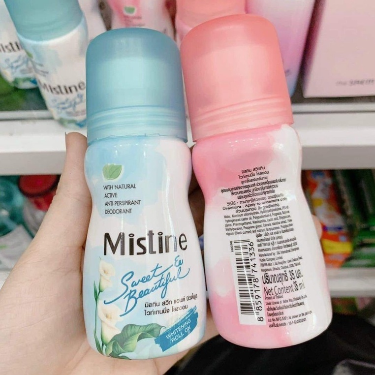 Lăn khử mùi Mistine hiệu quả 48h