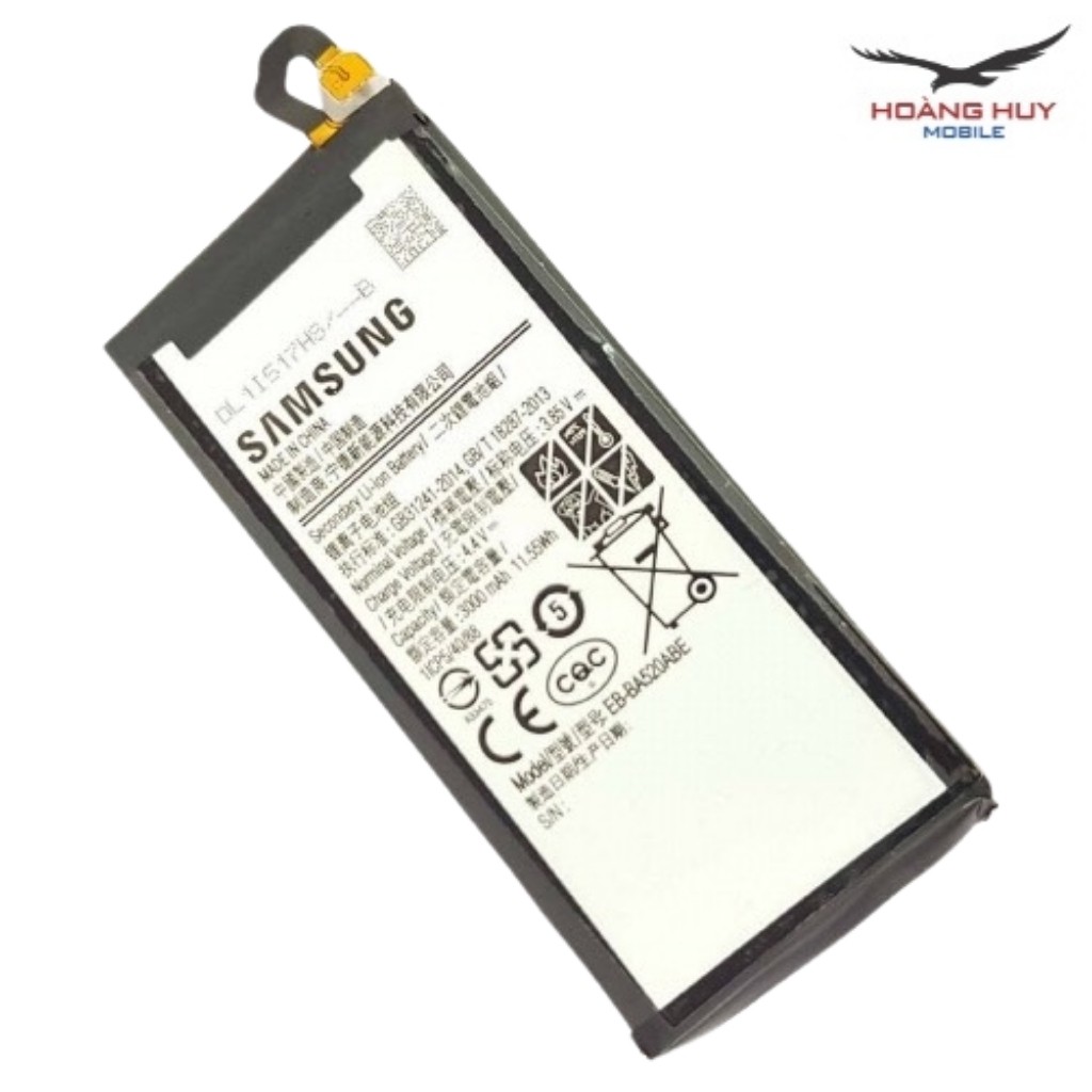 Pin Samsung Galaxy A520 / A5  / EB-BA520ABE Dung Lượng 3000mAh Hàng Zin Nhập Khẩu Bảo Hành 6 Tháng 1 Đổi 1