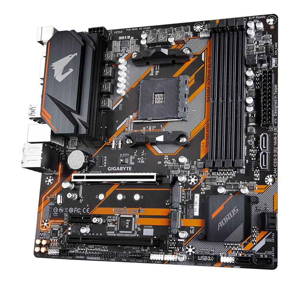 Mainboard Gigabyte B450M AORUS-ELITE