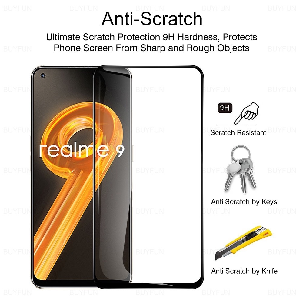 Kính Cường Lực Bảo Vệ Camera Trước 2 Trong 1 Cho Realme 9 Pro Plus 9 Pro+ 9Pro 9i Realme9 4G 5G Realme 9