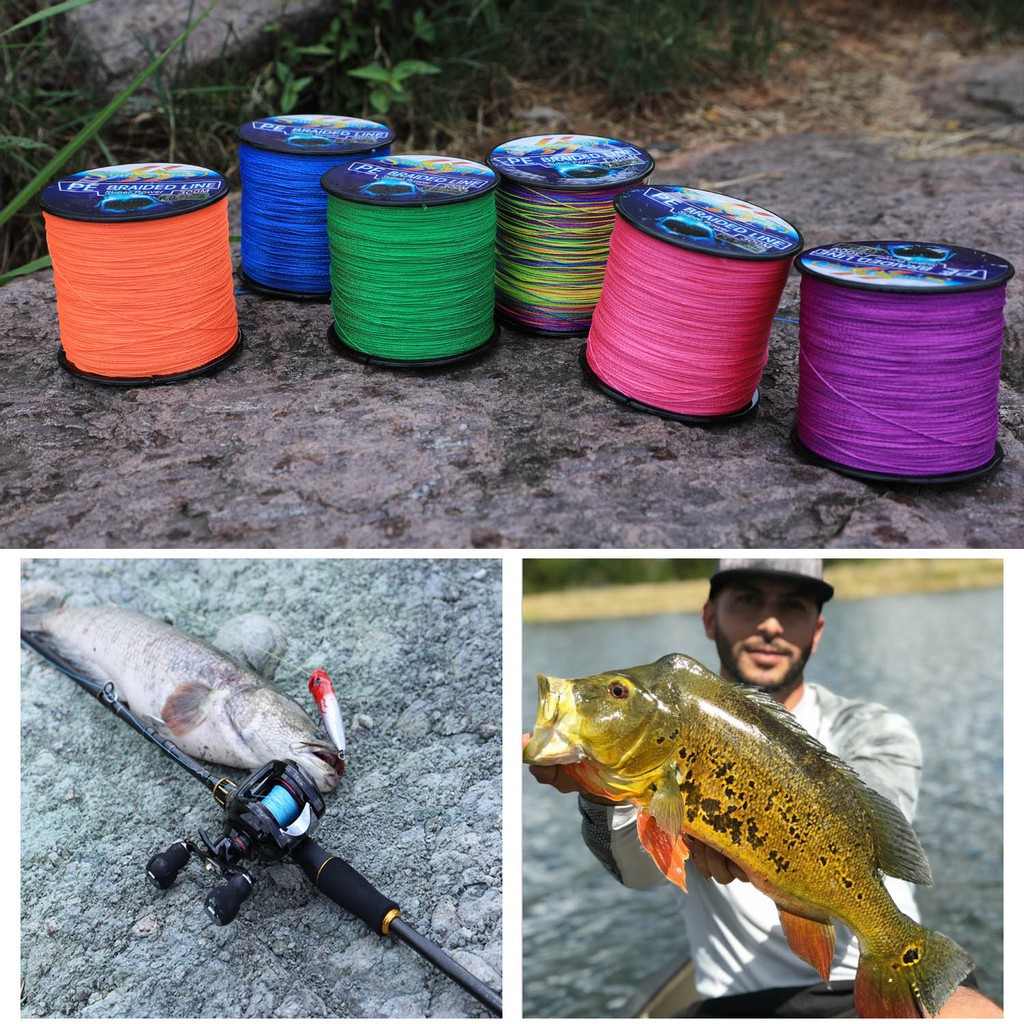 Dây câu 4 sợi SOUGAYILANG dây bện PE 300m 6.3-32.8kg