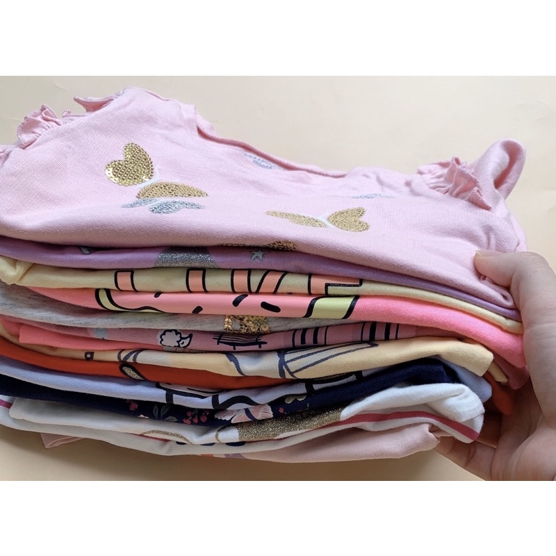 Áo bé gái vnxk xịn đét chất cotton nhiều mẫu