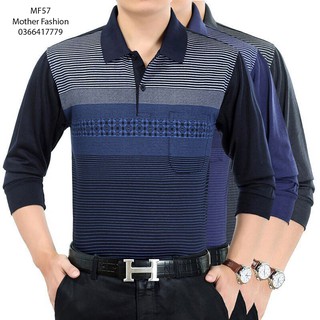 Áo sơ mi nam trung niên, áo cho bố MF57